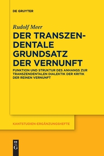 【预订】Der transzendentale Grundsatz der Vernunft 9783110710274