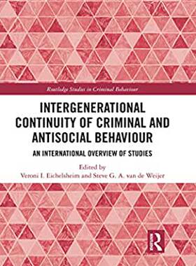 【预订】Intergenerational Continuity of Criminal and Antisocial Behaviour