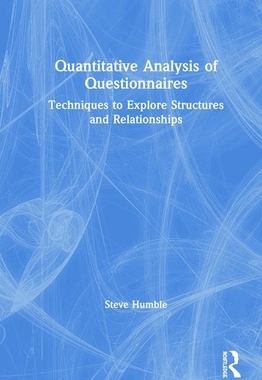 【预订】Quantitative Analysis of Questionnaires 9780367022792
