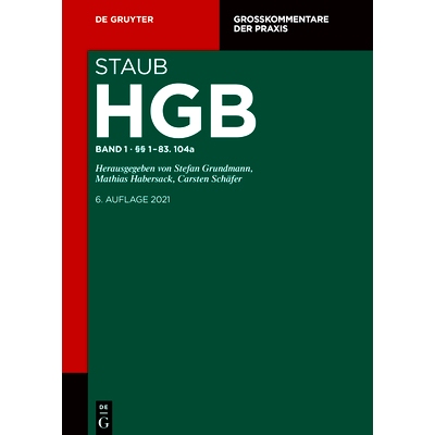 预订 Einleitung; §§ 1-16; 104a: 9783110550412