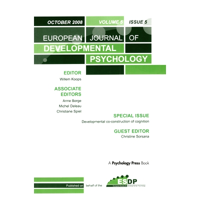 A Special Issue of European Journal of D
