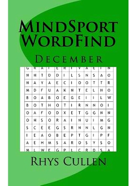 预订 MindSport WordFind December: 9781979945103