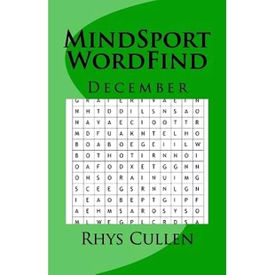 December WordFind 9781979945103 MindSport 预订