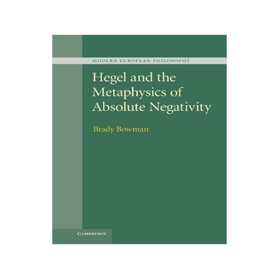 预订 Hegel and the Metaphysics of Absolute Negativity