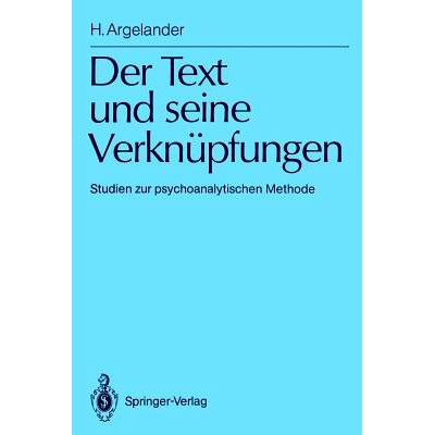 预订 Der Text und seine Verknüpfungen: Studien zur psychoanalytischen Methode: 9783540531593