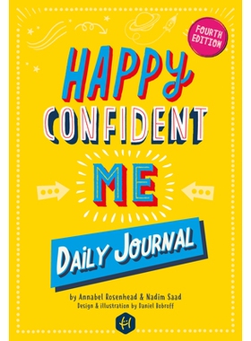 预订 Happy Confident Me: Daily Journal - Gratitude and Growth Mindset Journal That Boosts Children’s Happiness, Self-Es