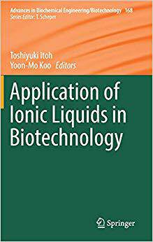 【预售】Application of Ionic Liquids in Biotechnology