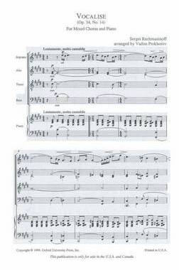 【预订】Vocalise