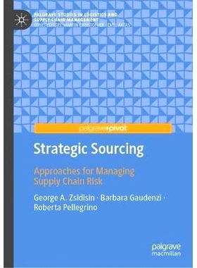 预订 Strategic Sourcing: Approaches for Managing Supply Chain Risk