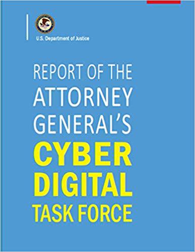 【预售】Report of the Attorney General’s Cyber Digital Task Force: 2018