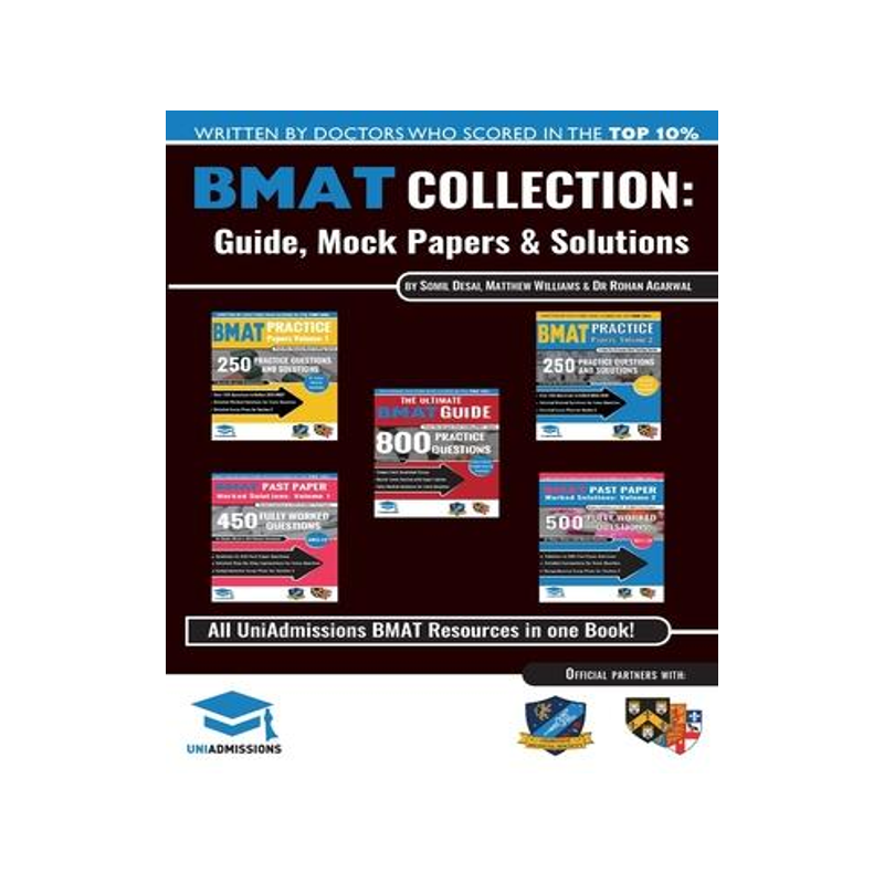 [预订]The Ultimate BMAT Collection: 5 Books In One, Over 2500 Practice Questions & Solutions, Includes 8 M 9781912557257