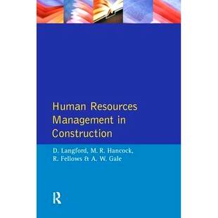 Construction Management 9781138155329 建筑人力资源管理 Human 预订 Resources