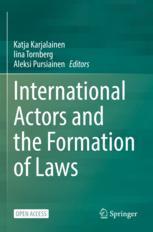Actors and Laws 预订 9783030983536 International Formation the