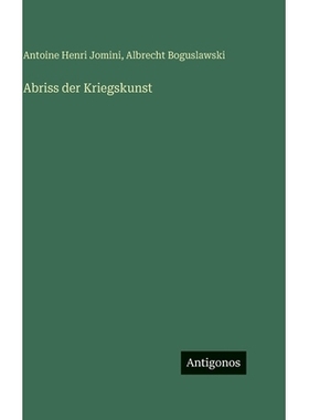 预订 Abriss der Kriegskunst: 9783386550123