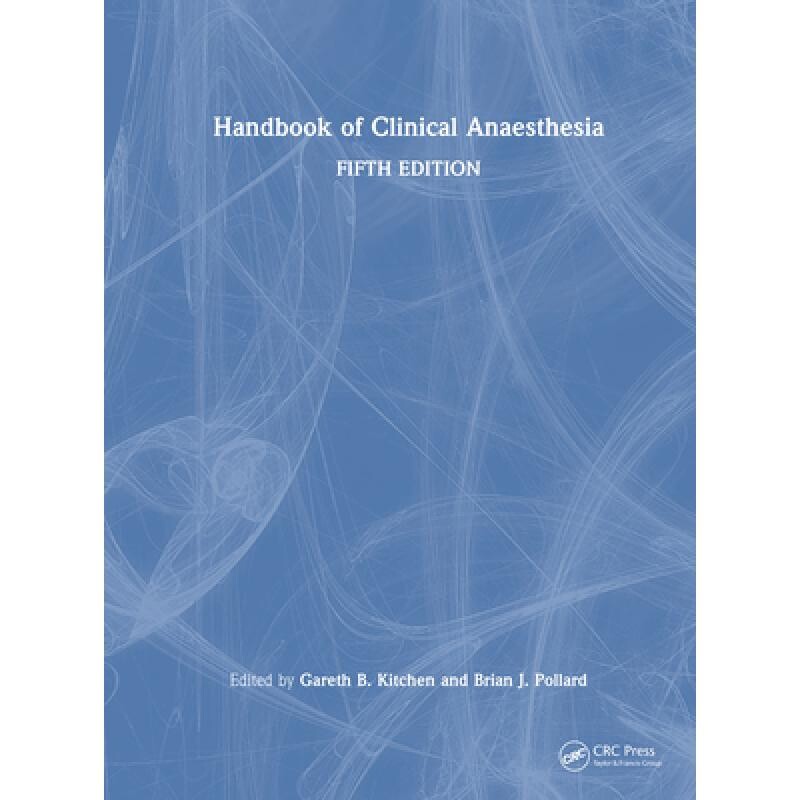 预订 Handbook of Clinical Anaesthesia 临床麻醉手册 第5版 9781032587394