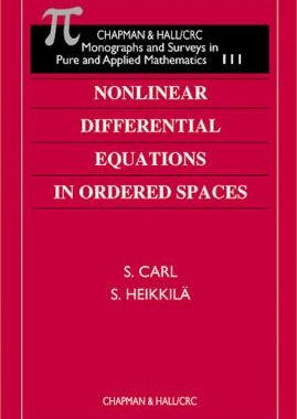 【预订】Nonlinear Differential Equations in Ordered Spaces