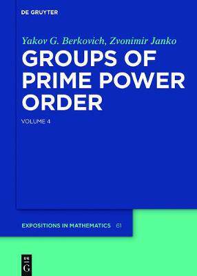 [预订]BERKOVICH/JANKO:GROUPS PRIME POWER ORDER 4   GEM 61 9783110281453