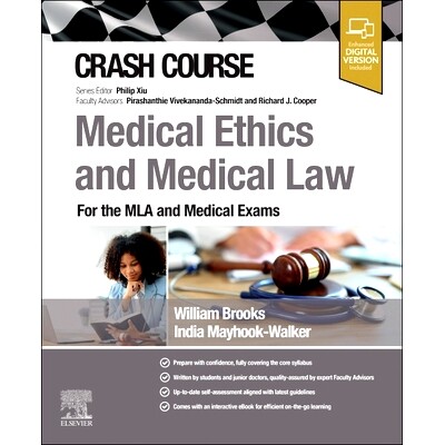 预订 Crash Course Medical Ethics and Medical Law: For the MLA and Medical Exams 医学伦理与医学法速成课程：针对 MLA 和医