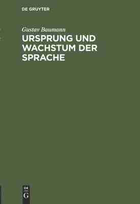 【预订】Ursprung und Wachstum der Sprache 9783486742152