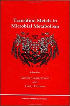 【预售】Transition Metals in Microbial Metabolism
