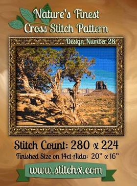 预订 Nature’s Finest Cross Stitch Pattern: Design Number 28: 9781502562449