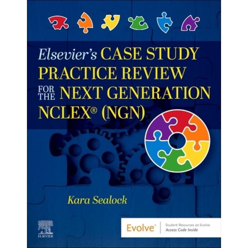 预订 Elsevier’s Case Study Practice Review for the Next Generation NCLEX (NGN) 爱思唯尔针对下一代 NCLEX（NGN）的案例研图片
