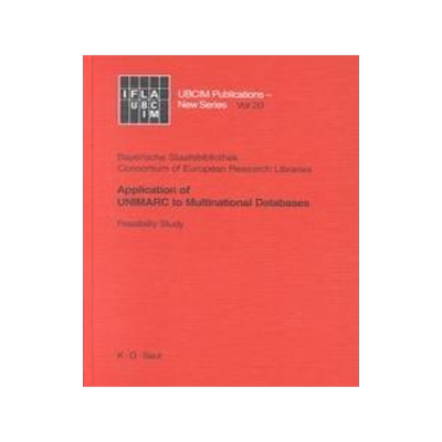 [预订]Application of UNIMARC to Multinational Databases 9783598114243