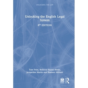 English the Legal System 9781032729879 预订 解锁英国法律体系 Unlocking