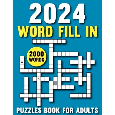 预订 2024 Word Fill In Puzzles Book For Adults: Engage your brain with challenging puzzles to challenge the mind: 979832