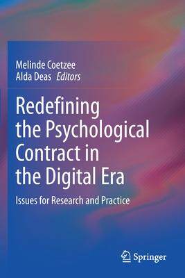 [预订]Redefining the Psychological Contract in the Digital Era: Issues for Research and Practice 9783030638665