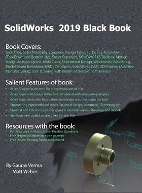 预订 SolidWorks 2019 Black Book: 9781988722481