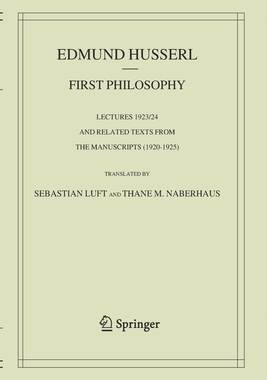 【预订】First Philosophy 9789402420654