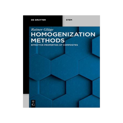 [预订]Homogenization Methods 9783110793512