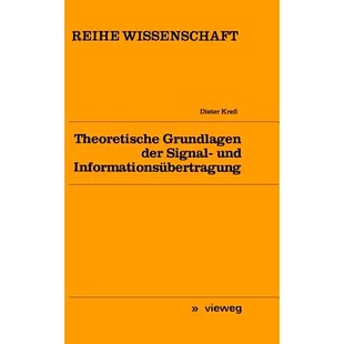 预订 Theoretische Grundlagen der Signal- und Informationsübertragung: 9783528068332