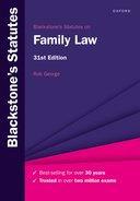 [预订]Blackstone’s Statutes on Family Law 9780192858610