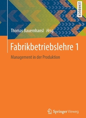 预订 Fabrikbetriebslehre 1: Management in Der Produktion