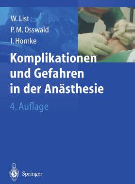 预订 Komplikationen und Gefahren in der Anästhesie