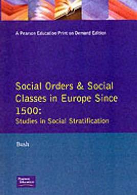 预订 Social Orders and Social Classes in Europe Since 1500