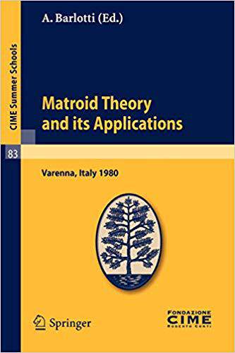 【预订】Matroid Theory and Its Applications 9783642111099