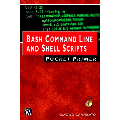 预订 Bash Command Line and Shell Scripts Pocket Primer: 9781683925040