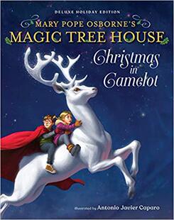 预订 【】Magic Tree House Deluxe Holiday Edition: Christmas in Camelot