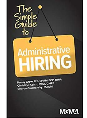 【预售】The Simple Guide to Administrative Hiring