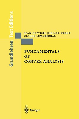 【预售】Fundamentals of Convex Analysis