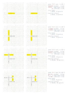 预订 Fifty Scrabble Box Scores Games 3301-3350: 9781540590510