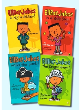 预订 Ellray Jakes: 4-Book Set: 9780593352366