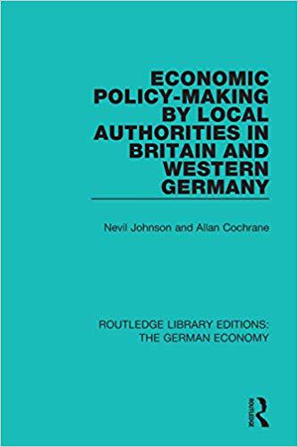 【预售】Economic Policy-Making by Local Authorities in Britain and Western Germany 书籍/杂志/报纸 原版其它 原图主图