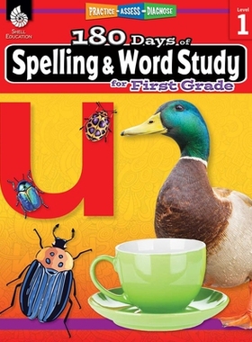 【预订】180 Days of Spelling and Word Study for First Grade: Practice, Assess, Diagnose