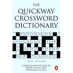 Dictionary 预订 Crossword Quickway 9780140514018 The
