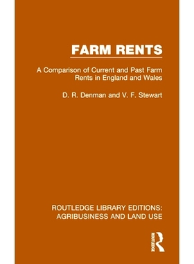 预订 Farm Rents: A Comparison of Current and Past Farm Rents in England and Wales: 9781032479521