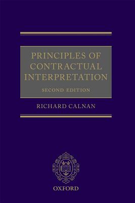 【预订】Principles of Contractual Interpretation